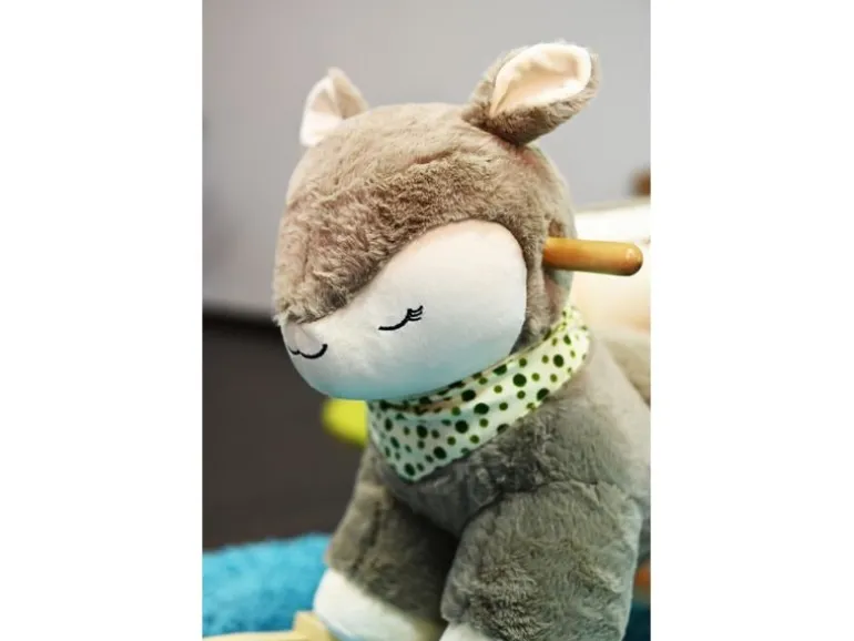 Knorrtoys Schaukeltier Reh Braun/Beige