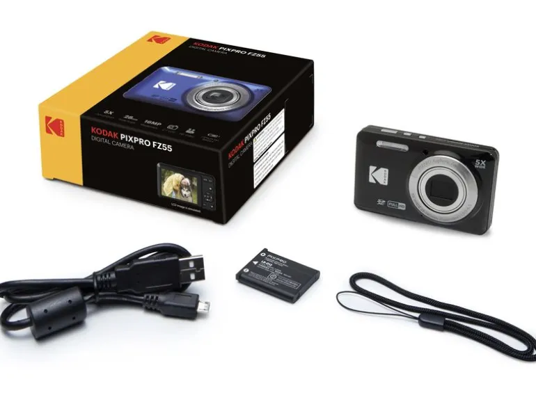 Kodak Fotokamera PixPro FZ55 – Schwarz
