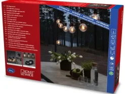 Konstsmide Lichterkette Basis-Set 2394, 10 LEDs, Transparent