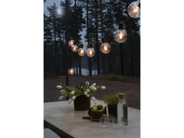 Konstsmide Lichterkette Basis-Set 2394, 10 LEDs, Transparent