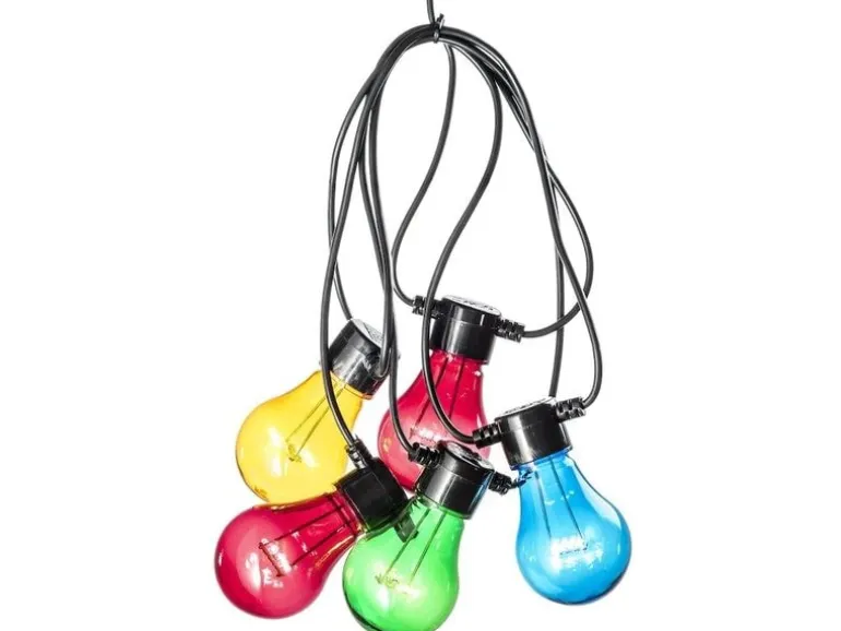 Konstsmide Lichterkette LED Party Lichterkette - Bunt