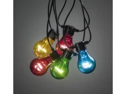 Konstsmide Lichterkette LED Party Lichterkette - Bunt