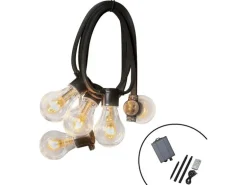 Konstsmide Lichterkette Solar 2332, 10 LEDs, Transparent