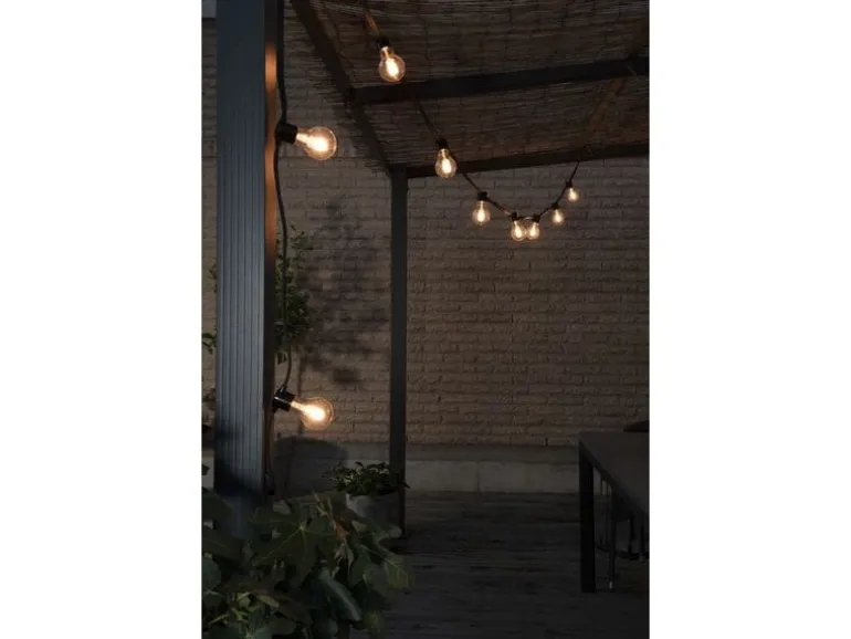 Konstsmide Lichterkette Solar 2332, 10 LEDs, Transparent
