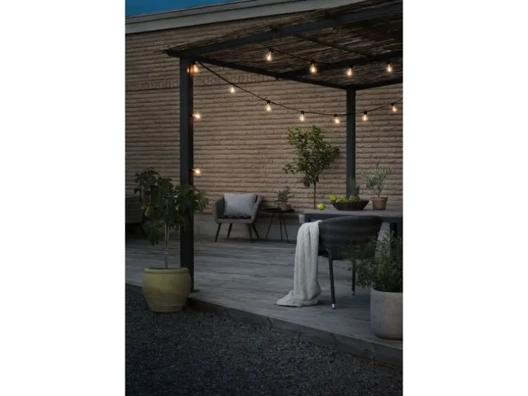 Konstsmide Lichterkette Solar 2332, 10 LEDs, Transparent
