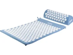 KOOR Akupressurmatte mit Kissen Blau/Weiss