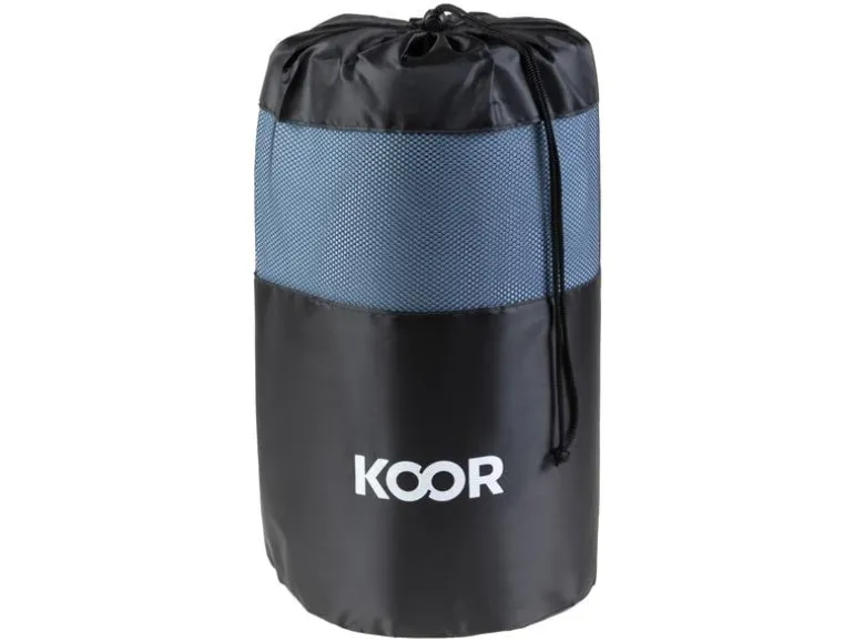 KOOR Akupressurmatte mit Kissen Blau/Weiss