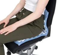 KOOR Akupressurmatte mit Kissen Blau/Weiss
