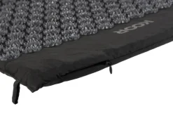 KOOR Akupressurmatte mit Kissen Schwarz