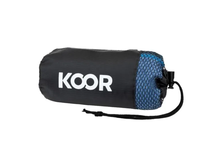 KOOR Badetuch Silva Onda Blu L 80 x 130 cm