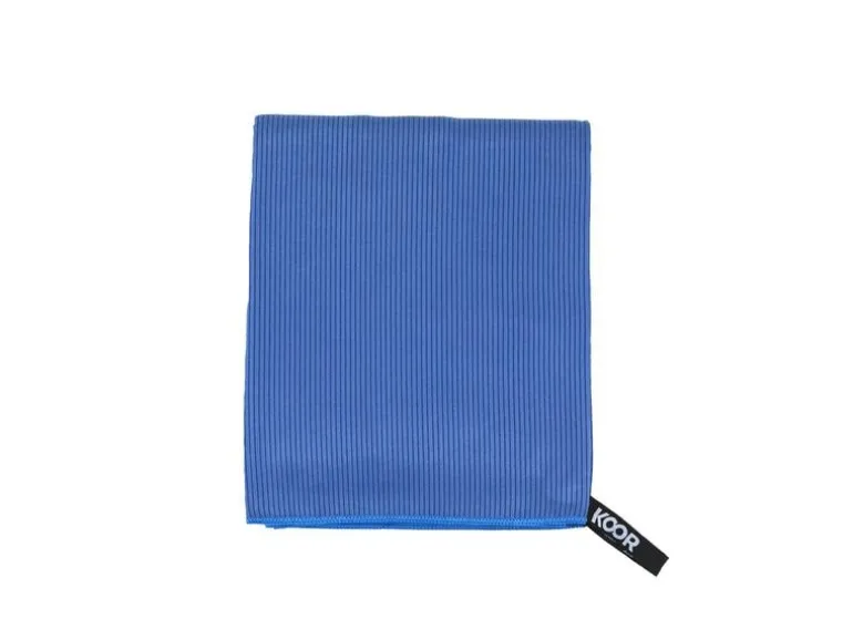 KOOR Badetuch Silva Onda Blu XL 105 x 180 cm