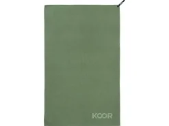 KOOR Badetuch Waffle 75 × 130 cm, Grün
