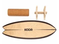 KOOR Balance Board mit Korkrolle