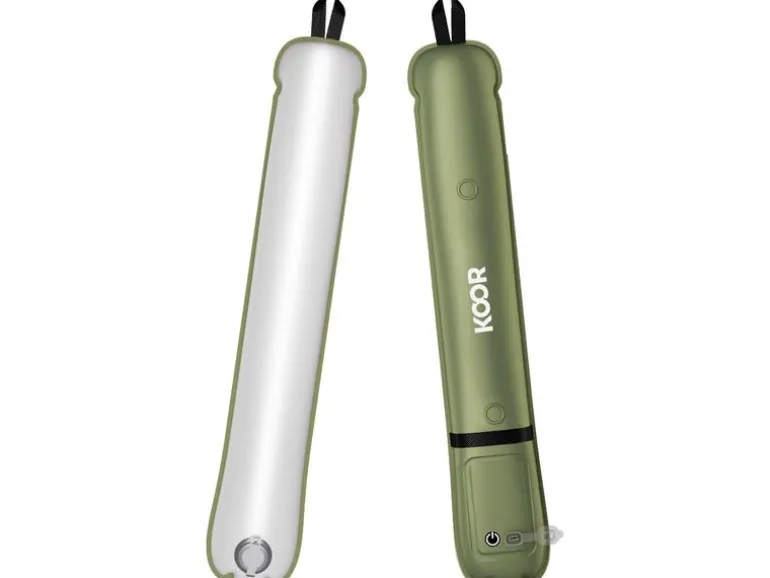 KOOR Campinglampe Luceda aufblasbar, 2 Stück