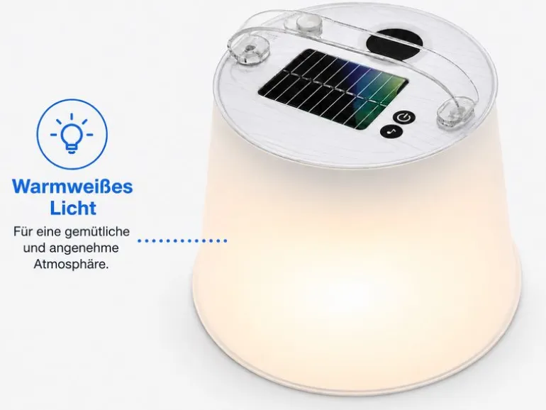KOOR Campinglampe Lumora LED, RGB, Speakerfunktion