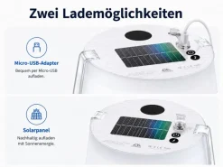 KOOR Campinglampe Lumora LED, RGB, Speakerfunktion
