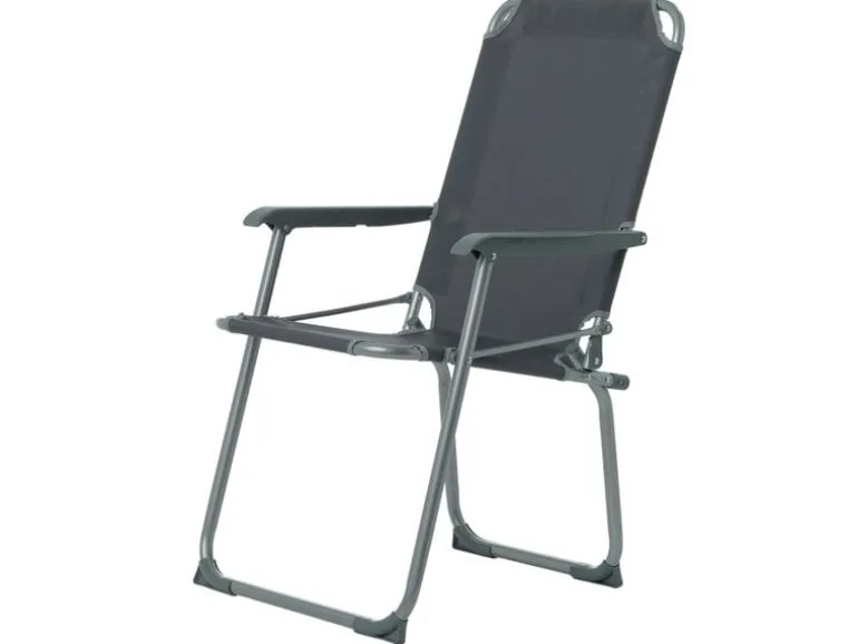 KOOR Campingstuhl Comodo Grigio, 2 Stück