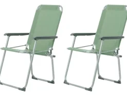 KOOR Campingstuhl Comodo Vert, 2 Stück
