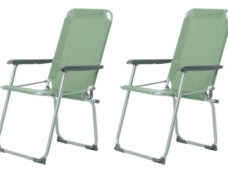 KOOR Campingstuhl Comodo Vert, 2 Stück