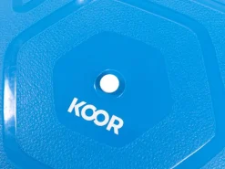 KOOR Gymnastikball 65 cm, Blau
