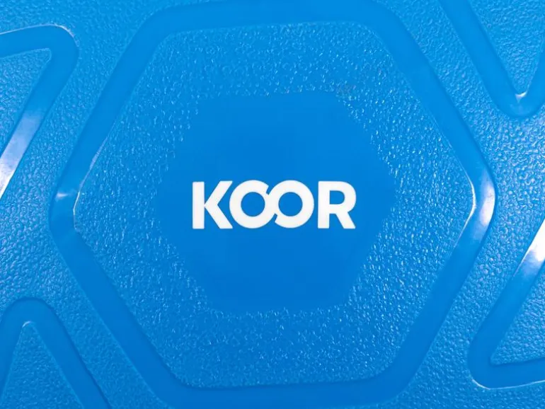 KOOR Gymnastikball 65 cm, Blau