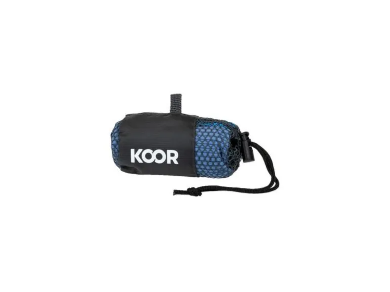 KOOR Handtuch Silva Onda Blu S 35 x 55 cm