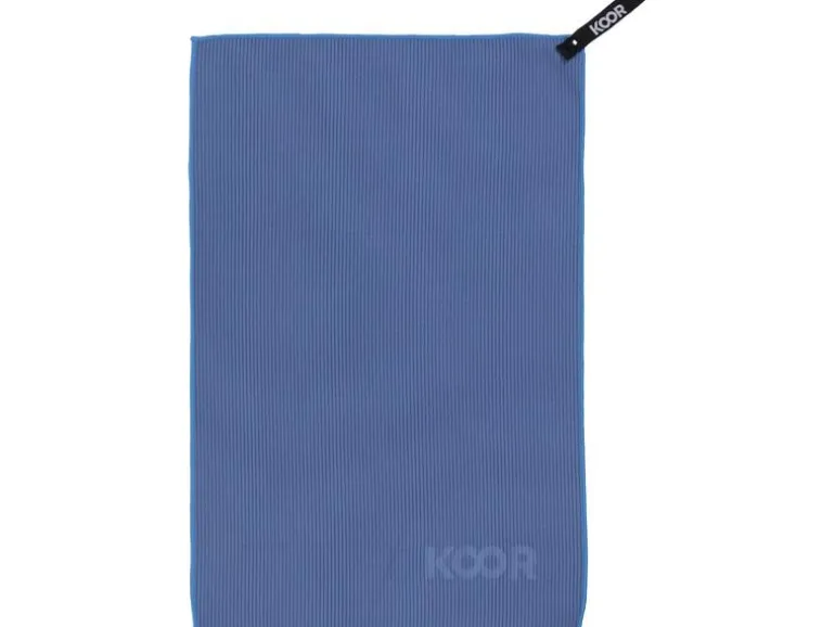 KOOR Handtuch Silva Onda Blu S 35 x 55 cm