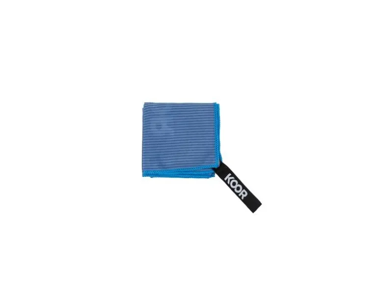 KOOR Handtuch Silva Onda Blu S 35 x 55 cm