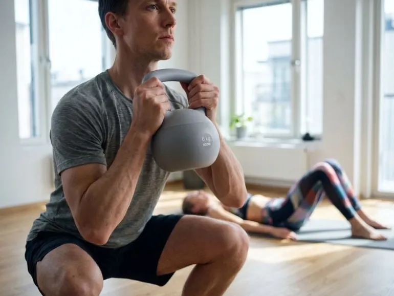 KOOR Kettlebell Paalla Soft, 6 kg