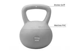 KOOR Kettlebell Paalla Soft, 16 kg