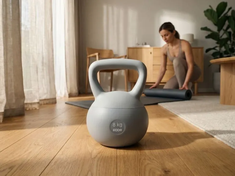 KOOR Kettlebell Paalla Soft, 8 kg