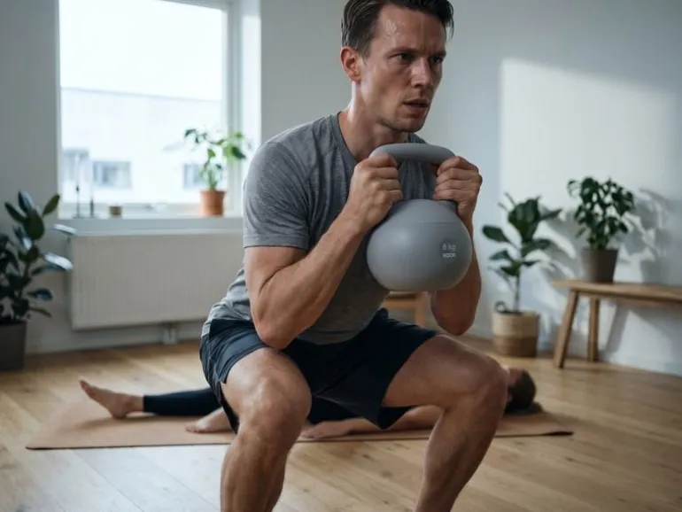 KOOR Kettlebell Paalla Soft, 8 kg