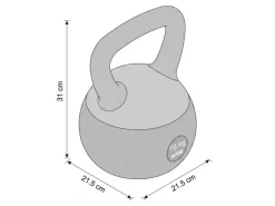 KOOR Kettlebell Paalla Soft, 10 kg