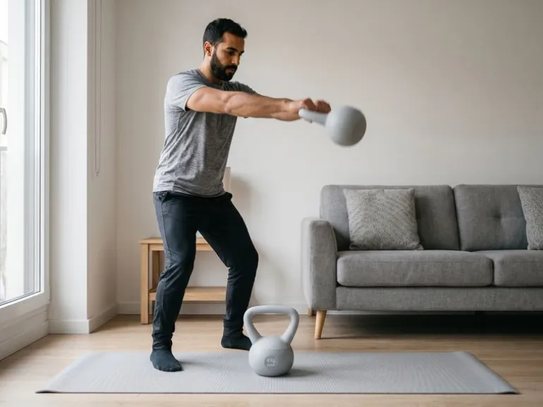 KOOR Kettlebell Paalla Soft, 4 kg