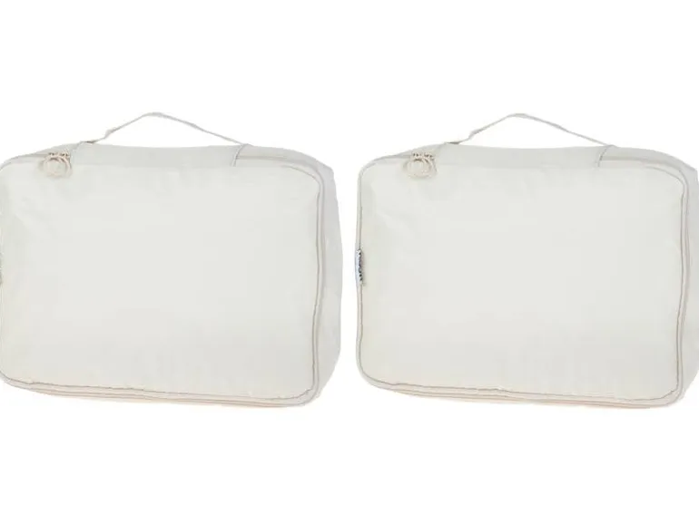 KOOR Kleiderbeutel Reesa, Grösse S, 2er-Pack, Beige