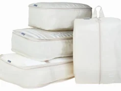 KOOR Kleiderbeutel Set Reesa, 4-teilig, Beige