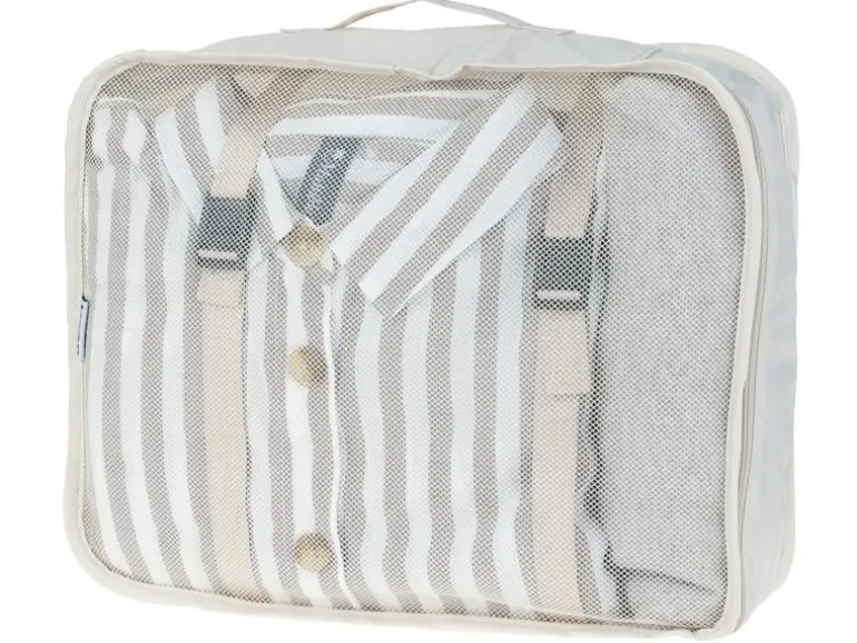 KOOR Kleiderbeutel Set Reesa, 4-teilig, Beige