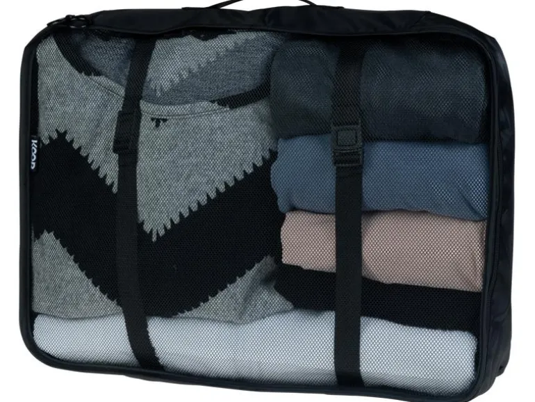 KOOR Kleiderbeutel Set Reesa, 4-teilig, Schwarz