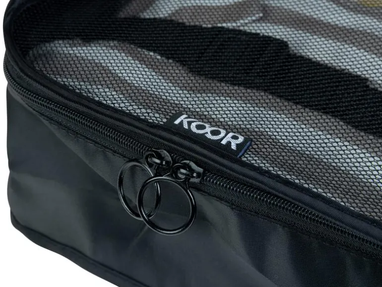 KOOR Kleiderbeutel Set Reesa, 4-teilig, Schwarz