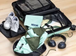 KOOR Kleiderbeutel Set Reesa, 4-teilig, Schwarz