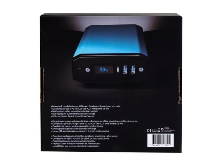 KOOR Kompressor-Kühlbox ACUX-R 40 mit Akku