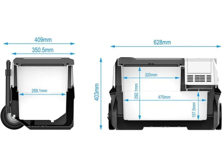 KOOR Kompressor-Kühlbox ACUX-R 30 mit Akku