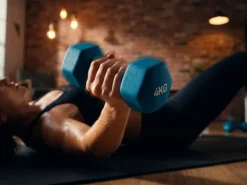 KOOR Kurzhantel-Set 4 kg, Türkis