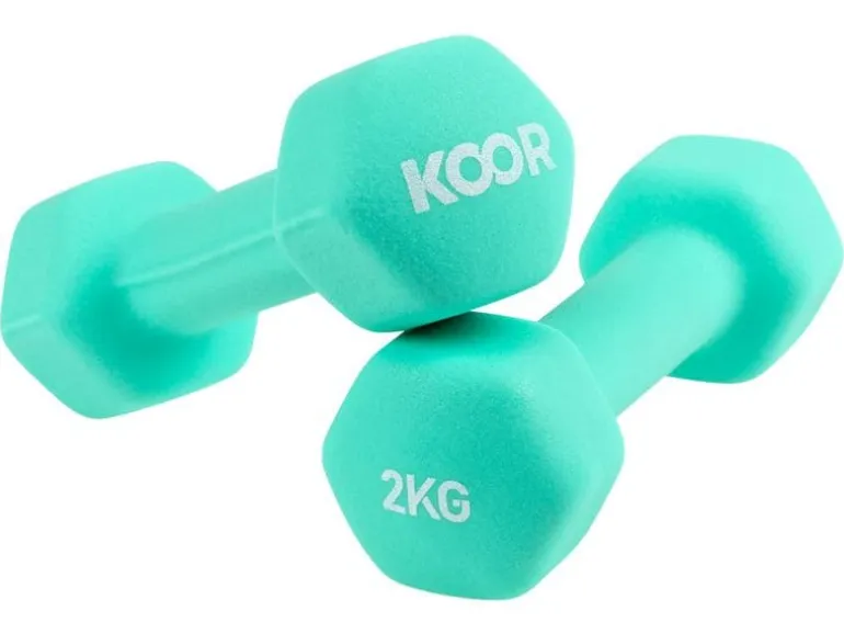 KOOR Kurzhantel-Set Light 4 Paar