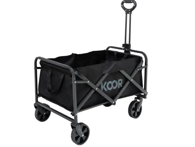 KOOR Leiterwagen Tralle, Schwarz