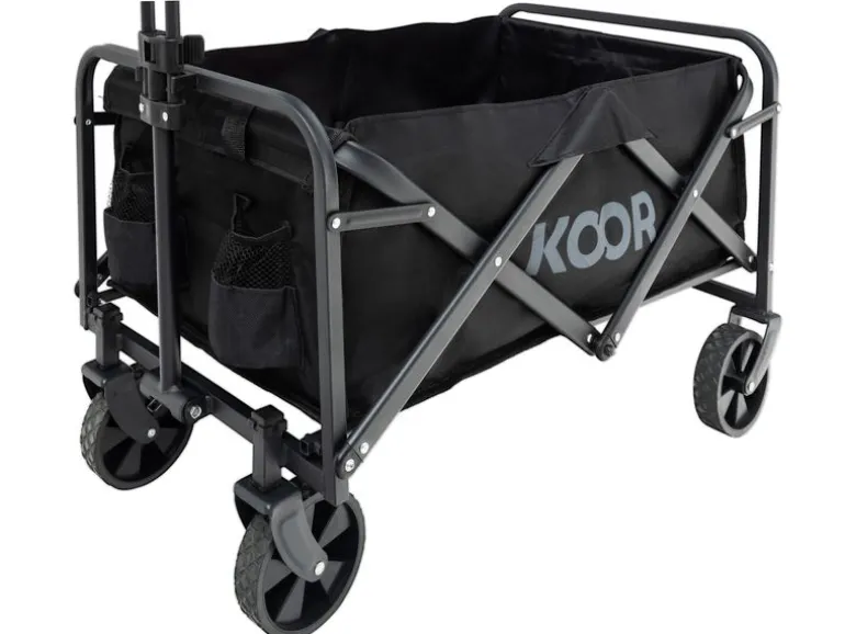KOOR Leiterwagen Tralle, Schwarz