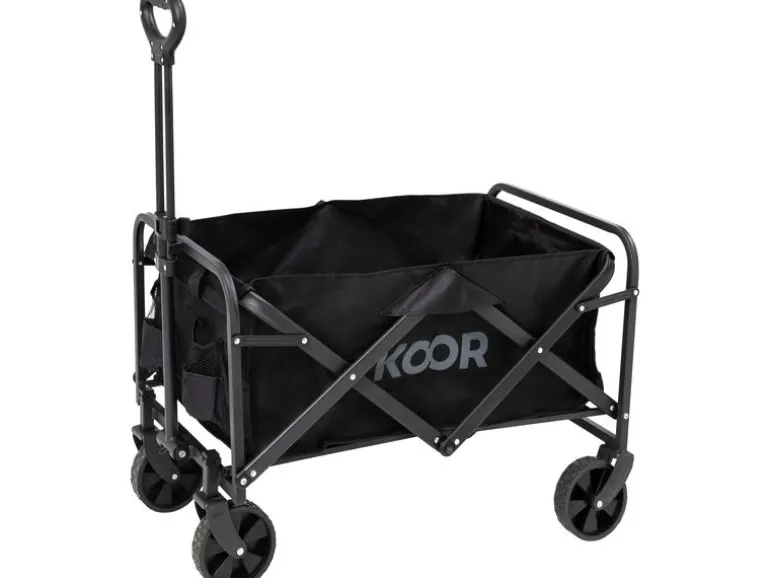 KOOR Leiterwagen Tralle, Schwarz
