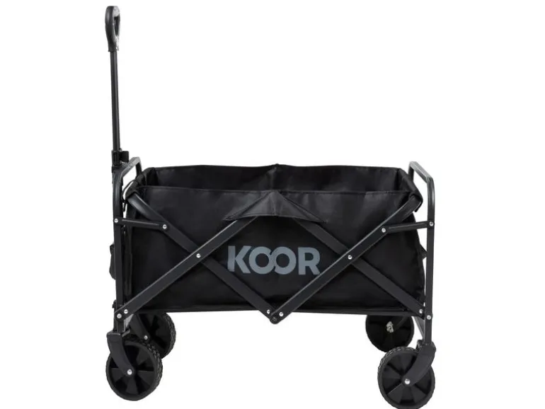 KOOR Leiterwagen Tralle, Schwarz