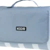 KOOR Picknickdecke Check, Blau 200 x 200 cm