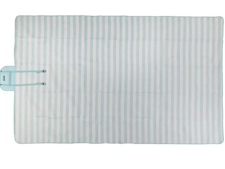 KOOR Picknickdecke Stripes mint 200 x 300 cm